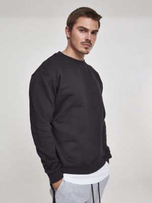 Мъжка изчистена черна блуза Urban Classics