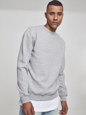 Мъжка изчистена сива блуза Urban Classics