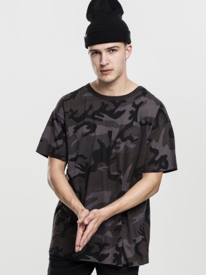 Мъжка широка Oversized тениска в камуфлаж Urban Classics 