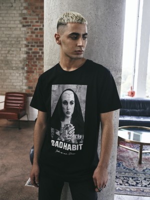 Мъжка тениска лоши навици Bad Habit Мъжка тениска лоши навици Bad Habit