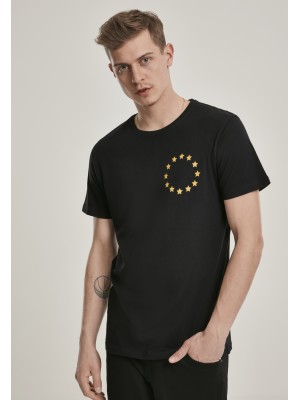 Мъжка тениска Merchcode Banksy Europe в черен цвят