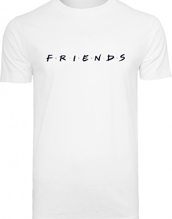 Мъжка тениска Merchcode Friends Logo в бял цвят, MERCHCODE, Тениски - Complex.bg