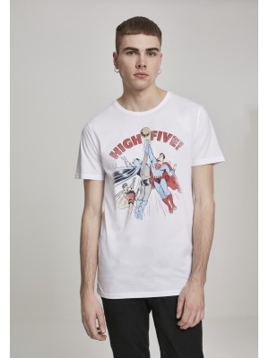 Мъжка тениска Merchcode JL High Five в бял цвят