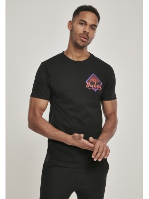 Мъжка тениска Mister Tee City Of The Future в черен цвят