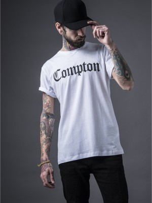 Мъжка тениска Mister Tee Compton бял цвят Мъжка тениска Mister Tee Compton бял цвят