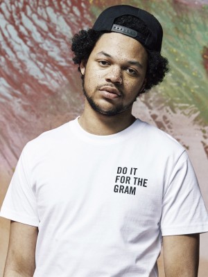 Мъжка тениска Mister Tee Do It For The Gram в бял цвят Мъжка тениска Mister Tee Do It For The Gram в бял цвят