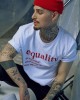 Мъжка тениска Mister Tee Equality Definition в бял цвят, Mister Tee, Тениски - Complex.bg