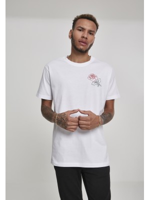 Мъжка тениска Mister Tee Keke Rose в бял цвят