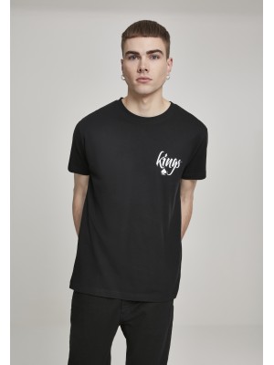 Мъжка тениска Mister Tee Kings Cards в черен цвят
