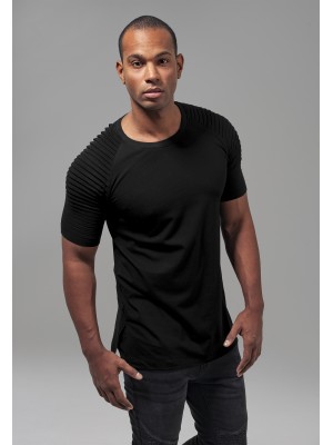 Мъжка тениска с ръкави реглан в черен цвят Urban Classics