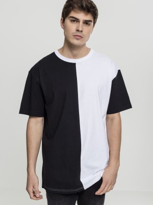 Мъжка тениска Urban Classics blk/wht