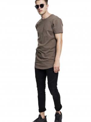 Мъжка тениска Urban Classics Shaped army green