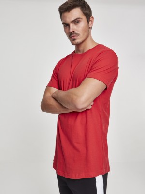 Мъжка тениска Urban Classics Shaped fire red