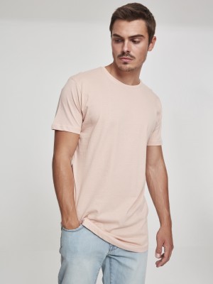 Мъжка тениска Urban Classics Shaped light rose