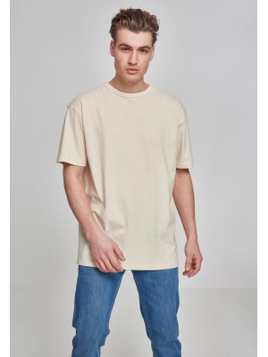 Мъжка уголемена тениска Oversized Urban Classics sand 