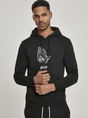 Мъжки черен суичър Mister Tee Dark Pray 