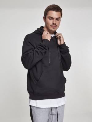 Мъжки черен суичър Urban Classics Basic