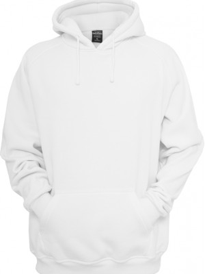 Мъжки изчистен бял суичър Urban Classics white TB014