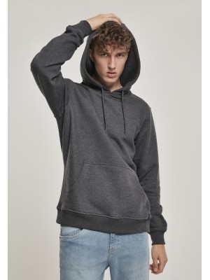 Мъжки изчистен тъмносив суичър Urban Classics charcoal