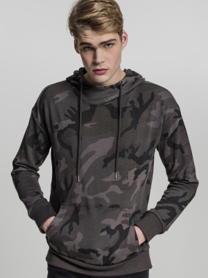 Мъжки камуфлажен суичър Urban Classics dark camo