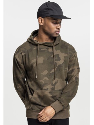 Мъжки камуфлажен суичър Urban Classics olive camo