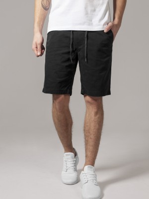 Мъжки къси чино панталони в черен цвят Urban Classics