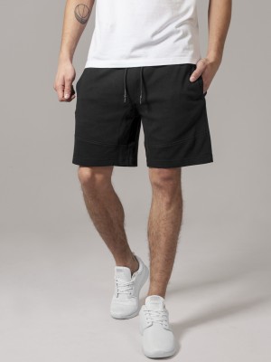 Мъжки къси ежедневни панталони в черен цвят Urban Classics