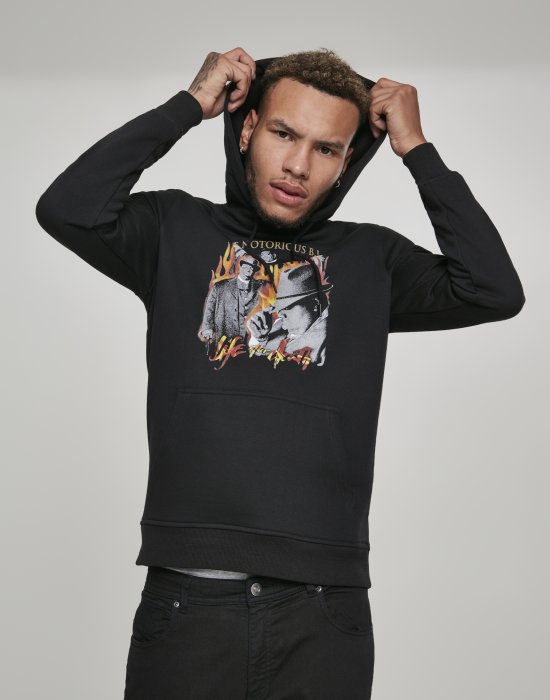 Мъжки суичър The Notorious B.I.G. Biggie Flames, MERCHCODE, Суичъри - Complex.bg