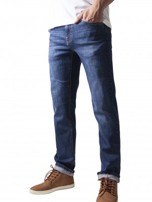 Мъжки тъмносини класически дънки Urban Classics