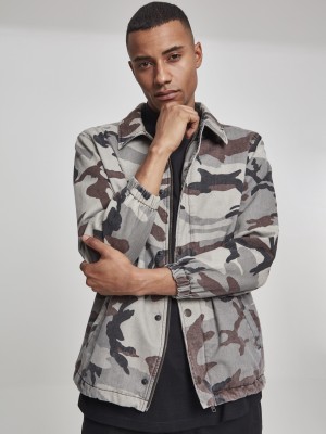 Мъжко камуфлажно яке Urban Classics grey camo