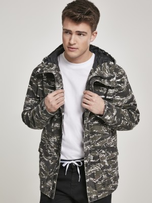 Мъжко камуфлажно яке Urban Classics olive/blk/wht