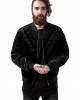 Мъжко плюшено яке Urban Classics в черен цвят, Urban Classics, Якета Пролет / Есен - Complex.bg