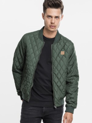 Мъжко пролетно-есенно яке Urban Classics в цвят маслина