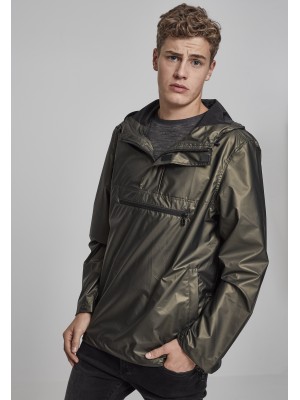 Мъжко яке без закопчаване Urban Classics в цвят маслина