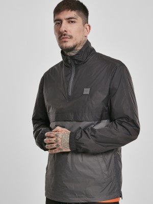 Мъжко яке ветровка Urban Classics black/darkshadow