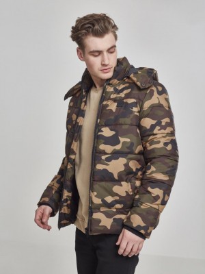 Мъжко зимно яке Urban Classics woodcamo