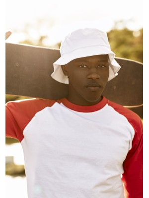 Шапка идиотка бял Flexfit