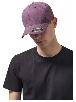 Шапка с козирка в бордо Melange Flexfit 