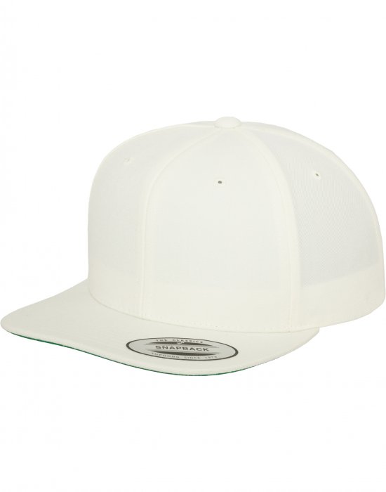 Шапка с козирка в бяло Classic Snapback, Urban Classics, Шапки с козирка - Complex.bg