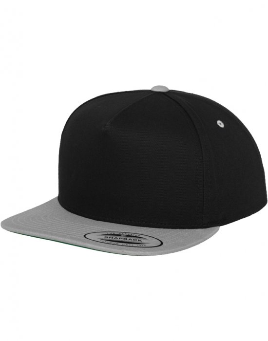 Шапка с козирка в черно Classic 5 Panel Snapback, Urban Classics, Шапки с козирка - Complex.bg