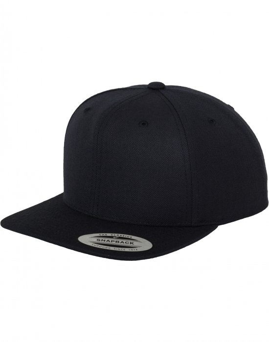 Шапка с козирка в черно Classic Snapback, Urban Classics, Шапки с козирка - Complex.bg