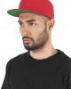 Шапка с козирка в червено Classic 5 Panel Snapback, Urban Classics, Шапки с козирка - Complex.bg