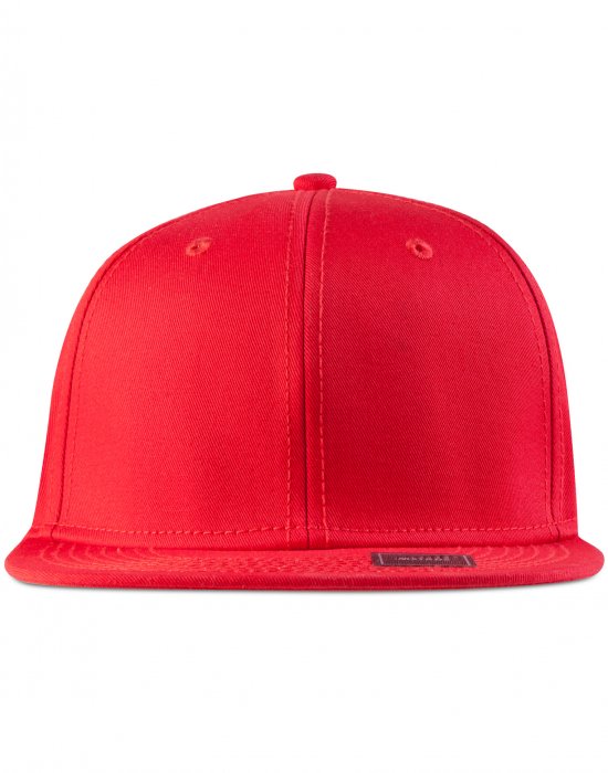 Шапка с козирка в червено MoneyClip Snapback Cap, Urban Classics, Шапки с козирка - Complex.bg