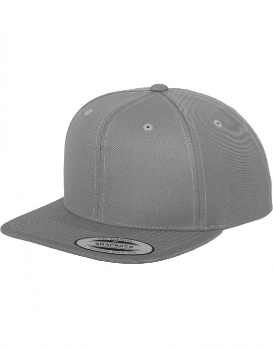 Шапка с козирка в сиво Classic Snapback, Urban Classics, Шапки с козирка - Complex.bg