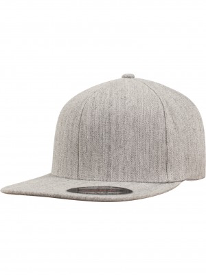 Шапка с козирка в сиво Flexfit Flat Visor Шапка с козирка в сиво Flexfit Flat Visor