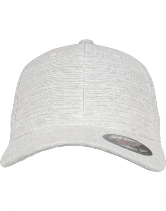 Шапка с козирка в сиво Flexfit Ivory Melange Cap, Urban Classics, Шапки с козирка - Complex.bg