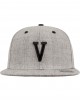 Шапка с козирка в сиво Letter Snapback V, Urban Classics, Шапки с козирка - Complex.bg