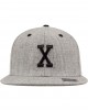 Шапка с козирка в сиво Letter Snapback X, Urban Classics, Шапки с козирка - Complex.bg