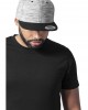 Шапка с козирка в сиво Stripes Melange Crown Snapback, Urban Classics, Шапки с козирка - Complex.bg