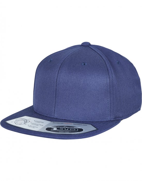 Шапка с козирка в тъмносиньо 110 Fitted Snapback, Urban Classics, Шапки с козирка - Complex.bg